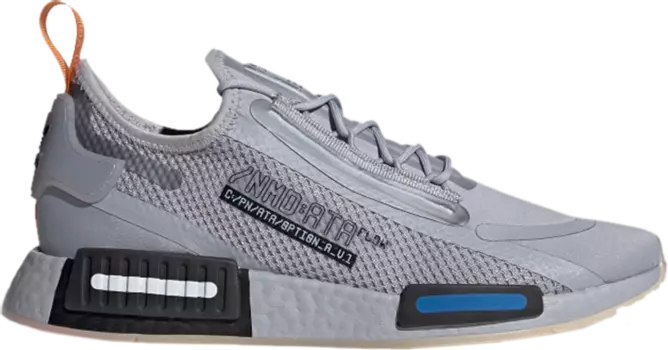 Кроссовки Adidas NMD_R1 Spectoo 'Halo Silver', серый