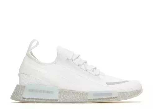 Кроссовки Adidas NMD_R1 SPECTOO 'WHITE SILVER METALLIC', белый