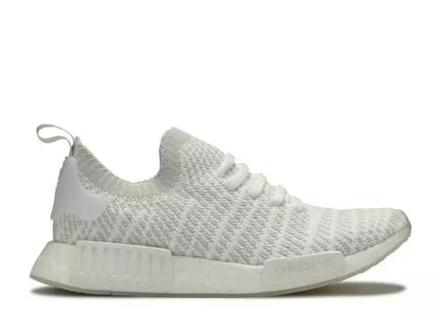 Кроссовки Adidas NMD_R1 STLT PRIMEKNIT 'CLOUD WHITE', белый