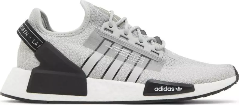 Кроссовки Adidas NMD_R1 V2 'Grey Black', серый