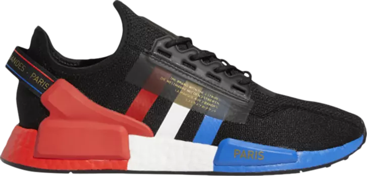 Кроссовки Adidas NMD_R1 V2 'Paris', черный