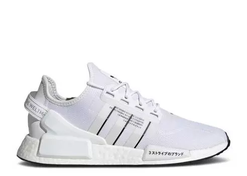 Кроссовки Adidas NMD_R1 V2 'BRILLIANT BASICS - WHITE', белый