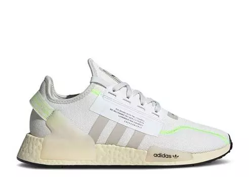 Кроссовки Adidas NMD_R1 V2 'CRYSTAL WHITE GREY', белый