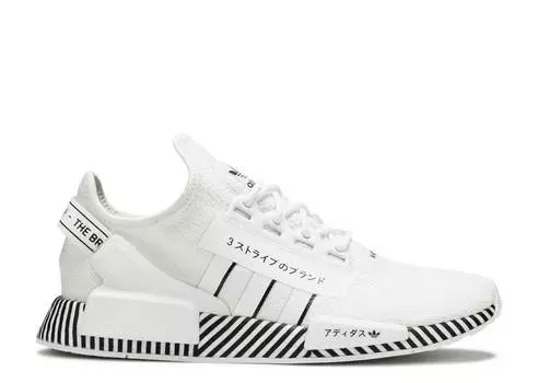Кроссовки Adidas NMD_R1 V2 'DAZZLE PACK - CLOUD WHITE', белый