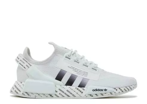 Кроссовки Adidas NMD_R1 V2 'SCRIPT - WHITE', белый