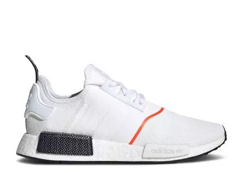 Кроссовки Adidas NMD_R1 'WHITE SOLAR RED', белый
