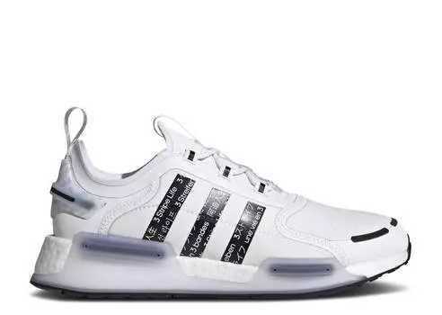 Кроссовки Adidas NMD_V3 'WHITE BLACK', белый
