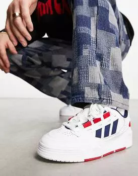 Кроссовки adidas Originals ADI2000 белого/красного/темно-синего цвета