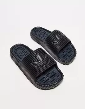 Кроссовки Adidas Originals Adilette 25 в черном/сером цветах
