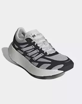 Кроссовки Adidas Originals Adizero aruku в черном/белом/сером цветах