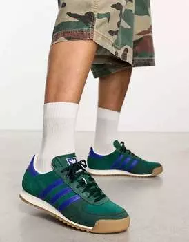 Кроссовки adidas Originals All Team темно-зеленого цвета