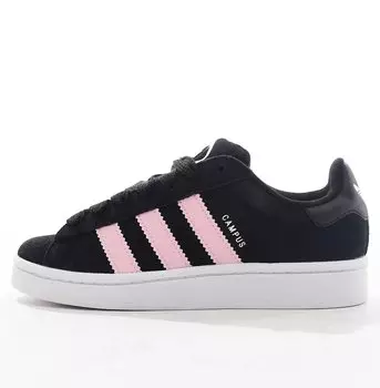 Кроссовки Adidas Originals Campus 00s, черный/розовый (Размер 38.5 RU)