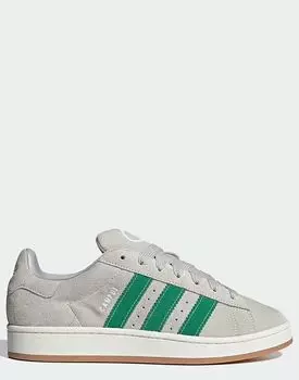 Кроссовки Adidas Originals Campus 00s серого и зеленого цветов