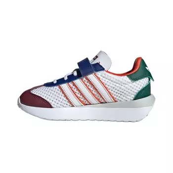 Кроссовки adidas originals COUNTRY Kids Lifestyle PS, White / College Orange / Scarlet