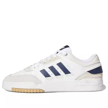 Кроссовки Adidas Originals Drop Step Low 'White Navy Blue' HQ7133, белый