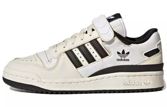 Кроссовки adidas originals Forum 84 Low Off White Core Black Белые