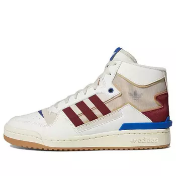 Кроссовки Adidas Originals Forum Exhibit Mid 2 'White Collegiate Burgundy' GX4120, белый