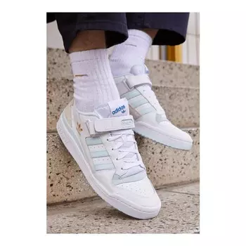 Кроссовки Adidas Originals Forum Unisex, footwear white/almost blue/chalk white