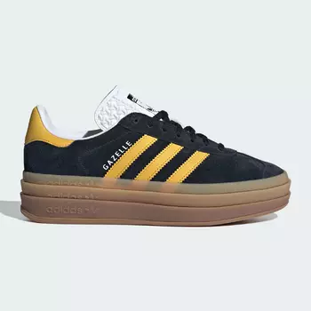 Кроссовки adidas Originals Gazelle Bold IE0422, черный/золотистый