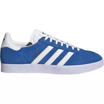Кроссовки adidas Originals Gazelle, цвет Blau/Wei/Metallic Gold