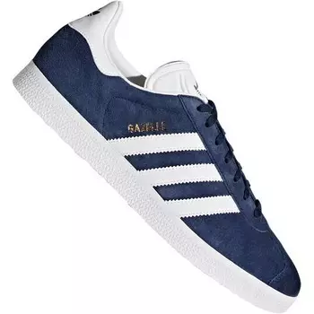 Кроссовки adidas Originals Gazelle, цвет Blau/Wei/Metallic Gold