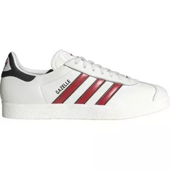 Кроссовки adidas Originals Gazelle, цвет Kristallwei/Rot/Schwarz