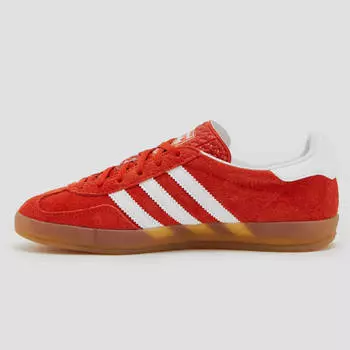 Кроссовки Adidas Originals Gazelle Indoor, коричневый/красный/белый