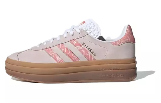 Кроссовки adidas originals Gazelle Putty Mauve Marble Women's, цвет Pink-Brown