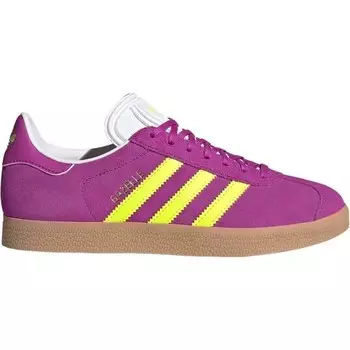 Кроссовки adidas Originals Gazelle женские, цвет Purbur/Syello/Owhite