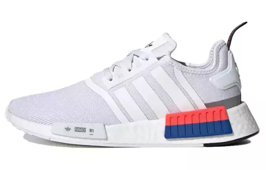 Кроссовки adidas originals NMD_R1 White Bright Red
