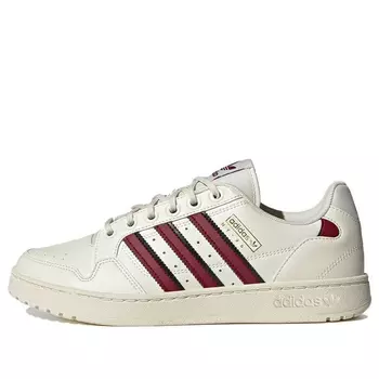 Кроссовки Adidas originals NY 90 Shoes Beige/Red, Кремовый