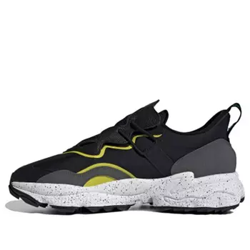 Кроссовки Adidas originals Ozweego Flipshield 'Black White Yellow', Черный