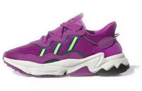 Кроссовки Adidas Originals Ozweego Vivd Pink Solar Green Women's