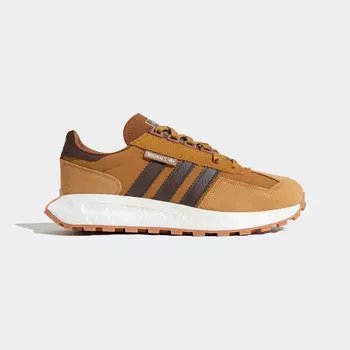 Кроссовки Adidas Originals Retropy E5 Khaki Brown Dark Brown, коричневый/белый