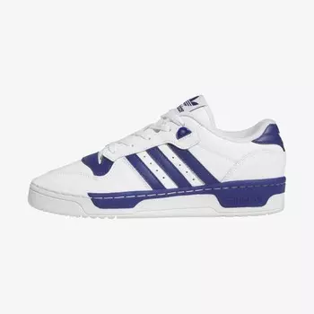 Кроссовки Adidas Originals Rivalry Low, белый/синий