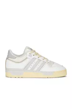Кроссовки Adidas Originals Rivalry Low Shoe, цвет White, Grey, & Off White