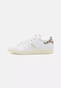 Кроссовки adidas Originals Stan Smith, обувь белый / золотистый металлик