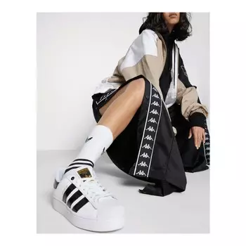 Кроссовки Adidas Originals Superstar Bold, footwear white/clear black/gold metallic