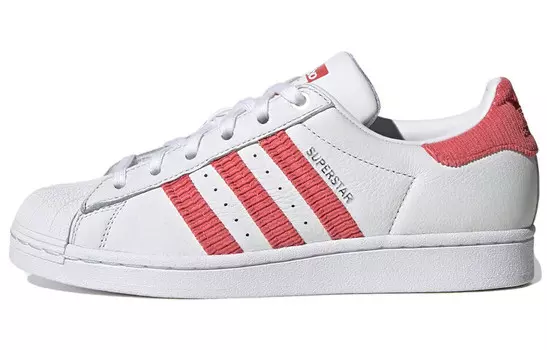 Кроссовки Adidas Originals Superstar 'Corduroy Striped - White Tactile Pink' Women's