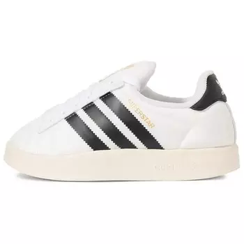 Кроссовки Adidas Originals Superstar Skateboard Women's Low-Top, белый/черный