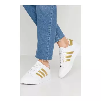 Кроссовки Adidas Originals Team Court, footwear white/gold metallic