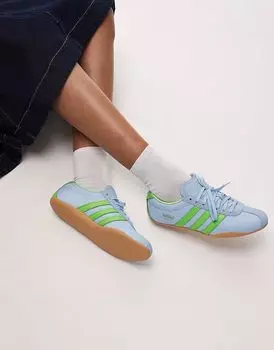 Кроссовки Adidas Originals Tokyo синего и зеленого цвета