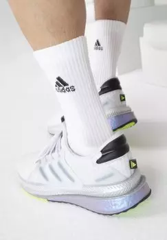 Кроссовки adidas Originals X_PLRBOOST, серый цвет, черный серебристый металлик