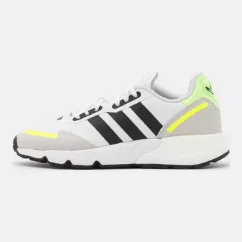 Кроссовки Adidas Originals Zx 1K Boost Unisex, footwear white/core black/solar yellow