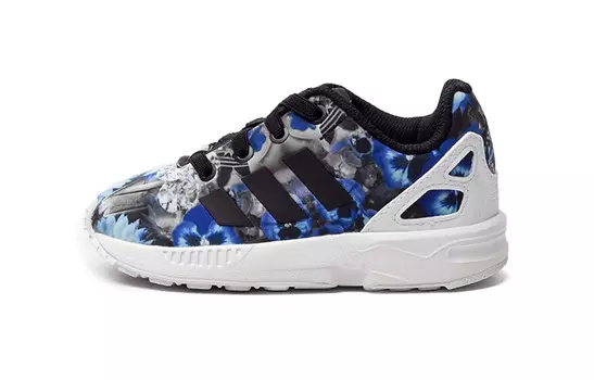 Кроссовки adidas originals ZX Flux Toddler Shoes TD Low-top Blue/Black