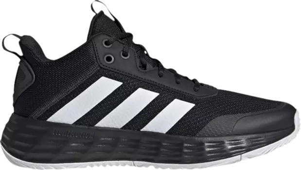 Кроссовки Adidas Own The Game 'Black White', черный