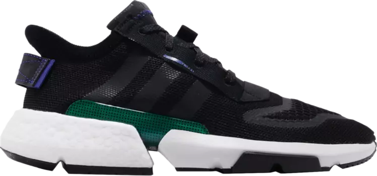 Мужские кроссовки Adidas P.O.D. S3.1, черный/темно-зеленый