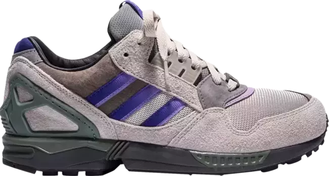 Кроссовки Adidas Packer Shoes x ZX 9000 Consortium 'Meadow Violet', коричневый