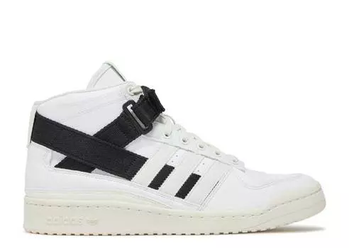 Кроссовки Adidas PARLEY X FORUM MID 'WHITE BLACK', белый