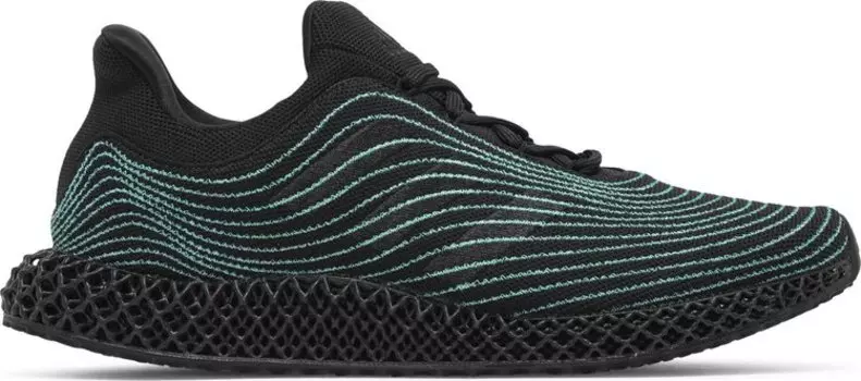 Кроссовки Adidas Parley x Ultra 4D Uncaged 'Black Blue Spirit', черный